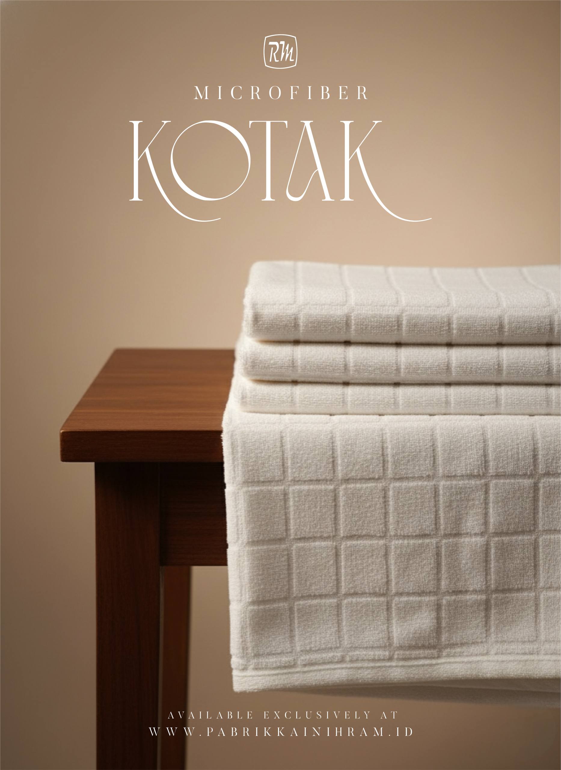 Kain Ihram Microfiber adem & lembut