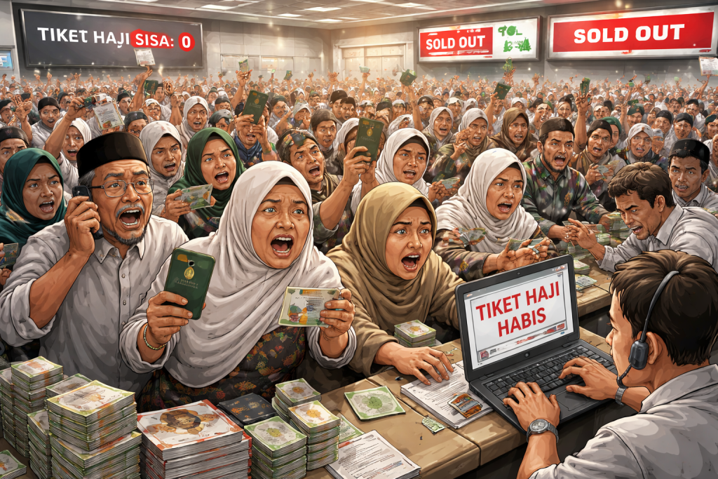 War Tiket Haji; Fenomena Baru Perburuan Kursi Haji di Era Digital